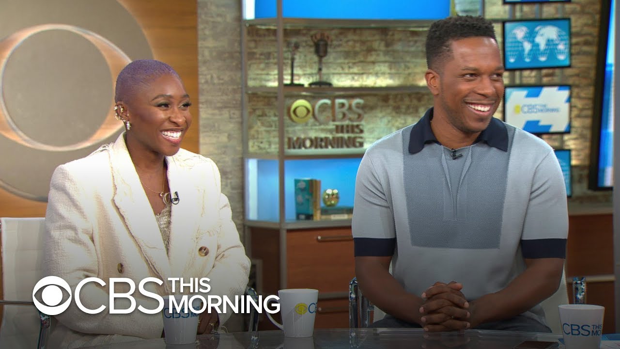 Cynthia Erivo and Leslie Odom Jr. talk 