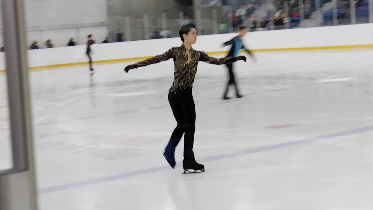 20180922 羽生結弦 Yuzuru Hanyu SCACI origin free skating 6 minutes practice fan cam