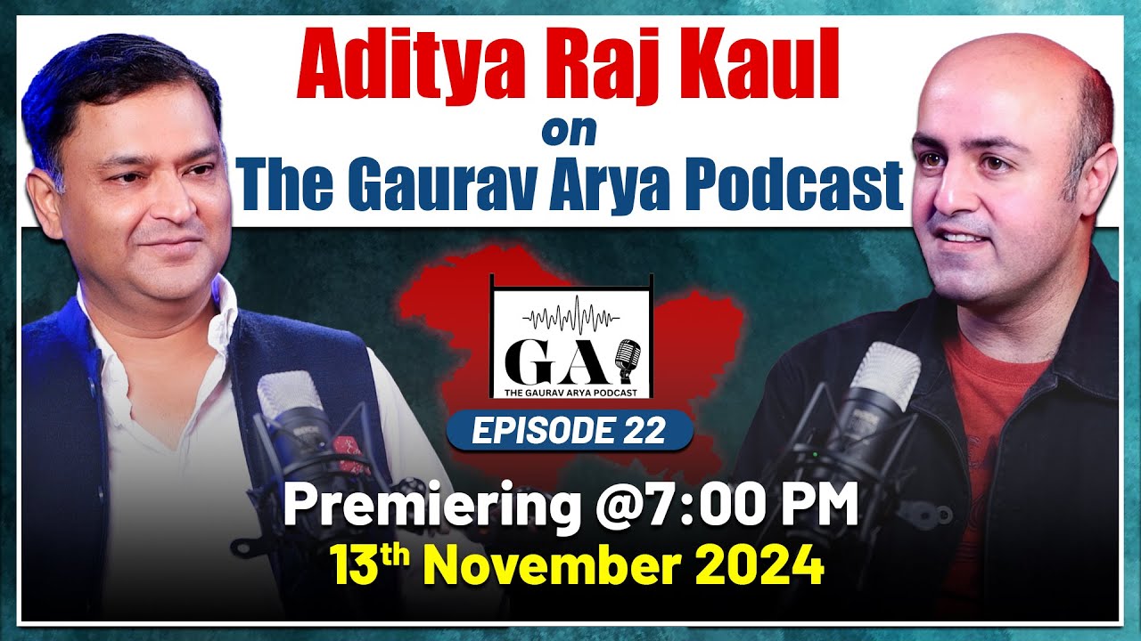 Pakistan&rsquo;s Propaganda and Kashmir: catch Aditya Raj Kaul with Major Gaurav Arya | Promo Ep. 22