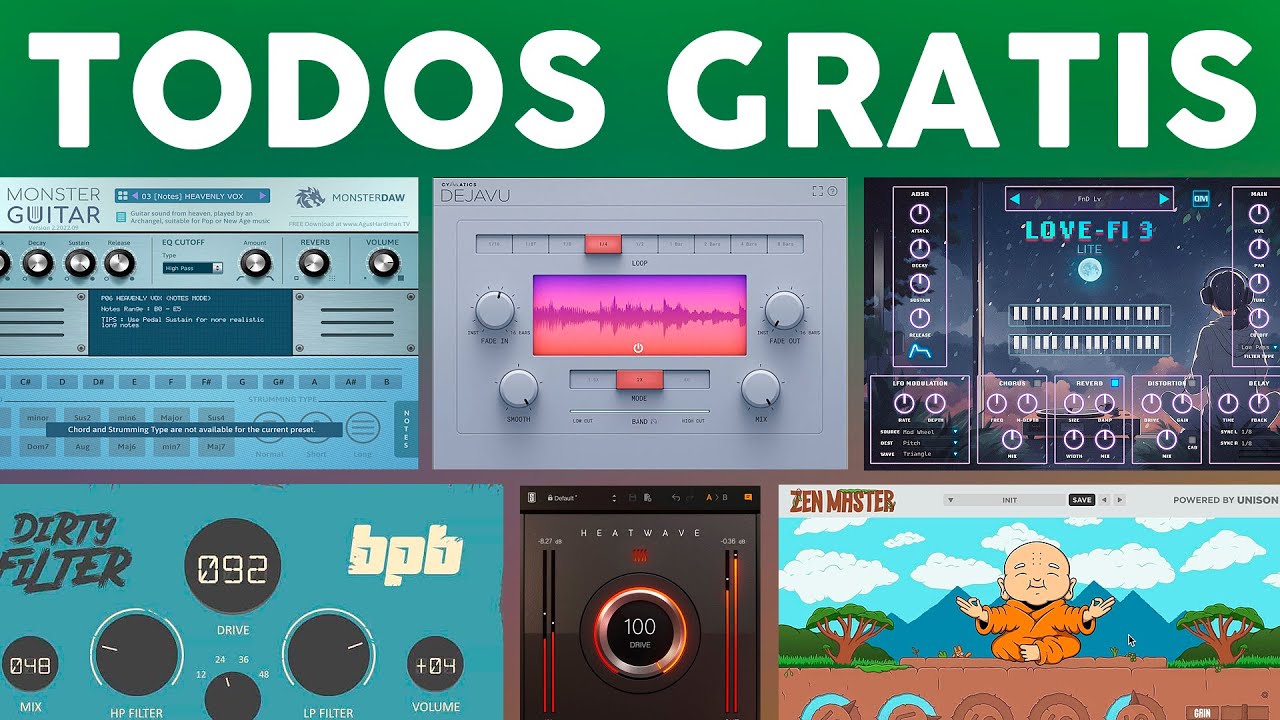 Los MEJORES plugins VST GRATIS para LOFI Hip Hop en 2024