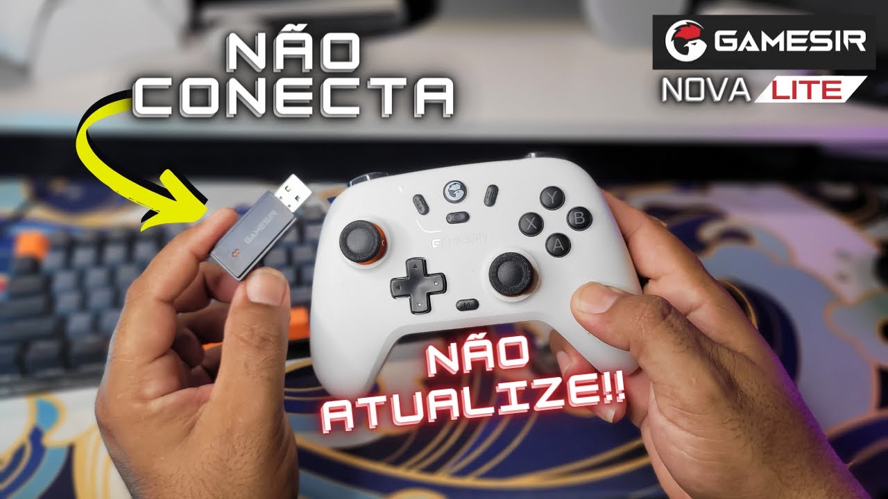 COMO CONECTA SEU CONTROLE (GAMESIR-NOVA LITE)  PC,ANDROID, IOS, SWITCH