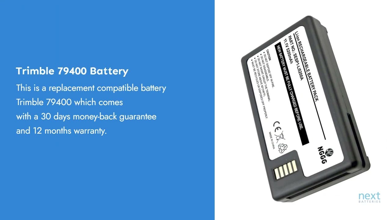 Trimble 79400 Battery