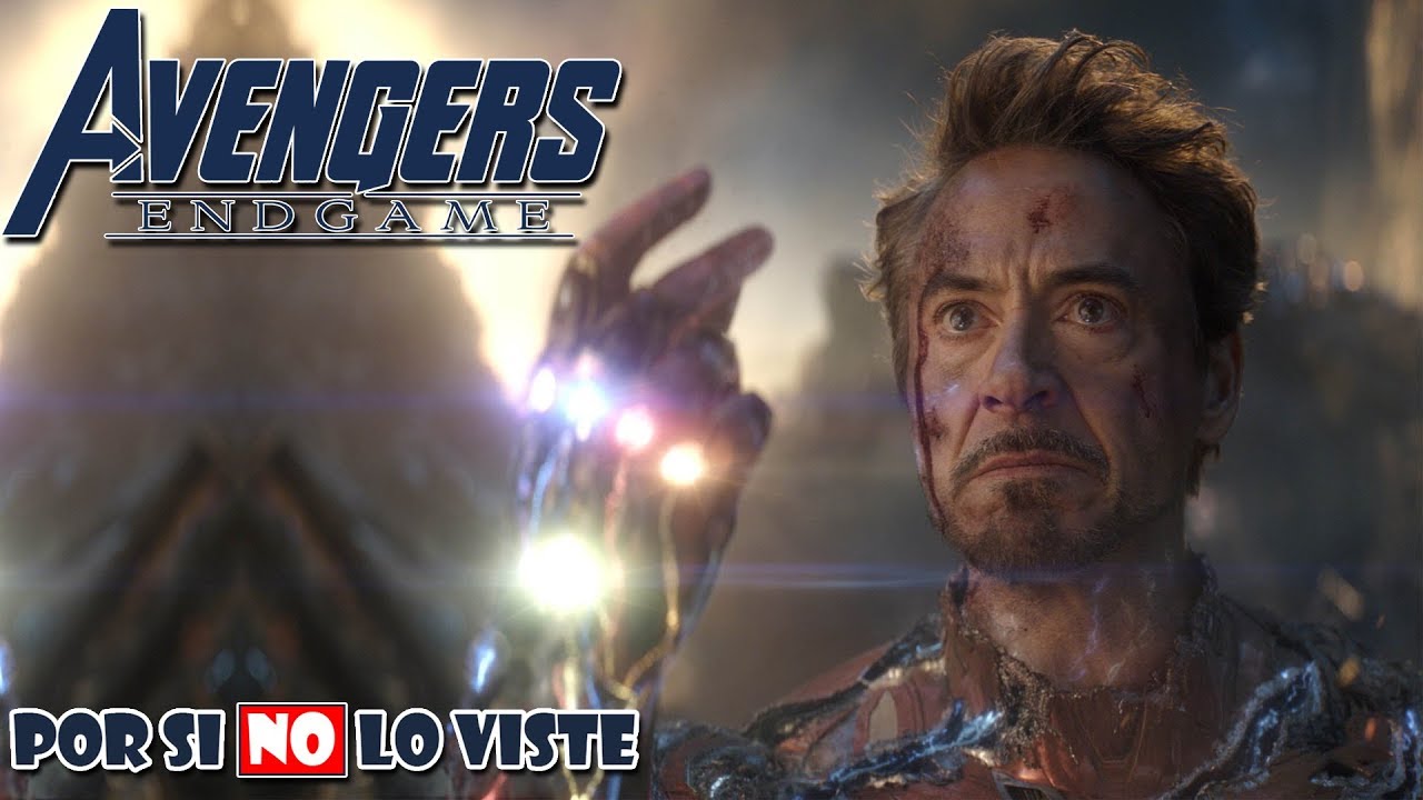 Por si no lo viste: Avengers Endgame