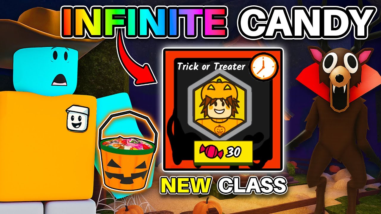NEW Trick or Treater Class is OP in 99 Nights in the Forest (UPDATE)