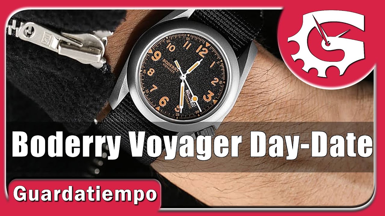 BODERRY contra BODERRY. Boderry Watch Voyager Volcanic Gray