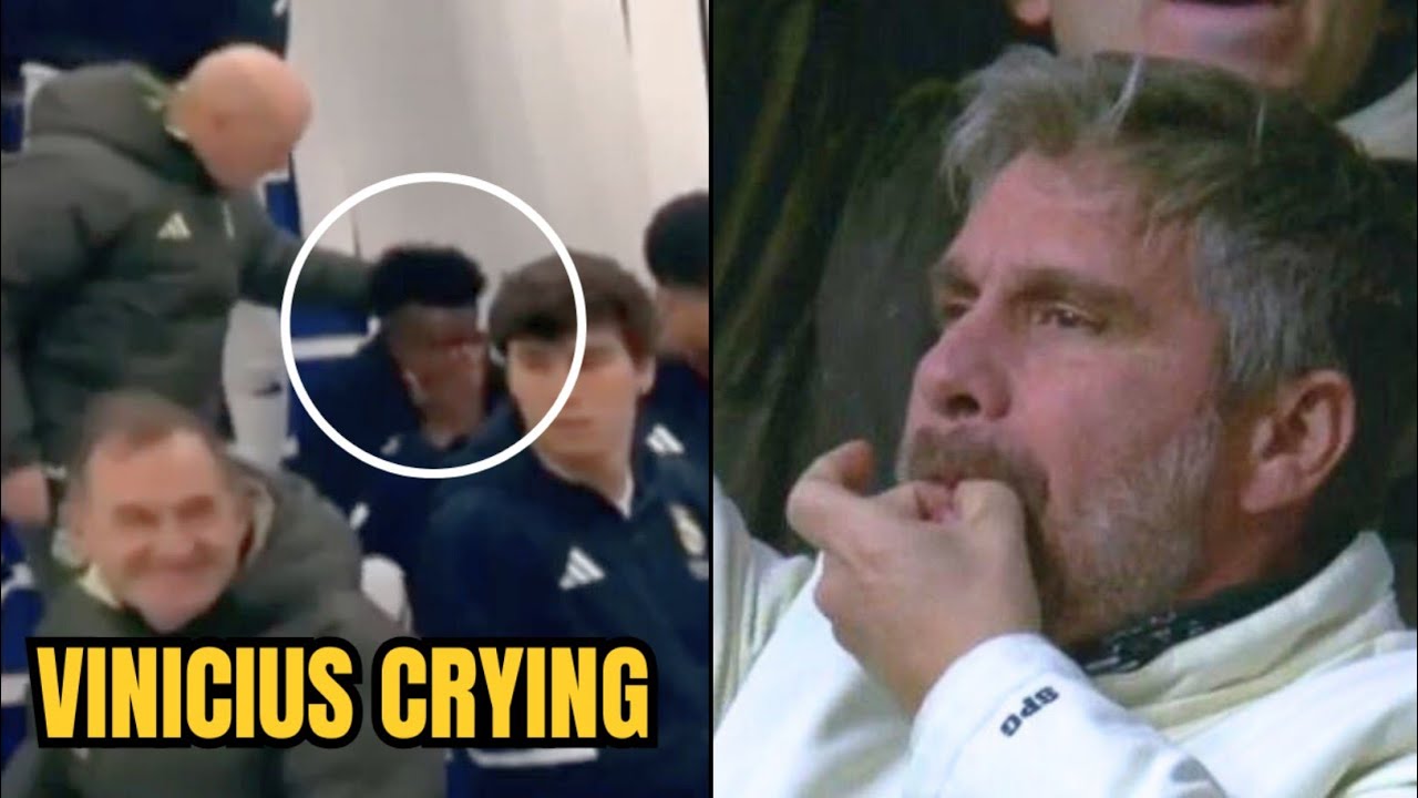 Vinicius Crying in the Tunnel after Being Booed by Real Madrid fans 😳 | Florentino Perez Reaction