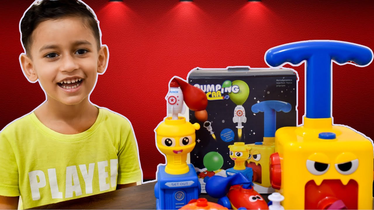 Pumping Car Video | Rony Play With Pumping Car Toy | Toy Unboxing Video.