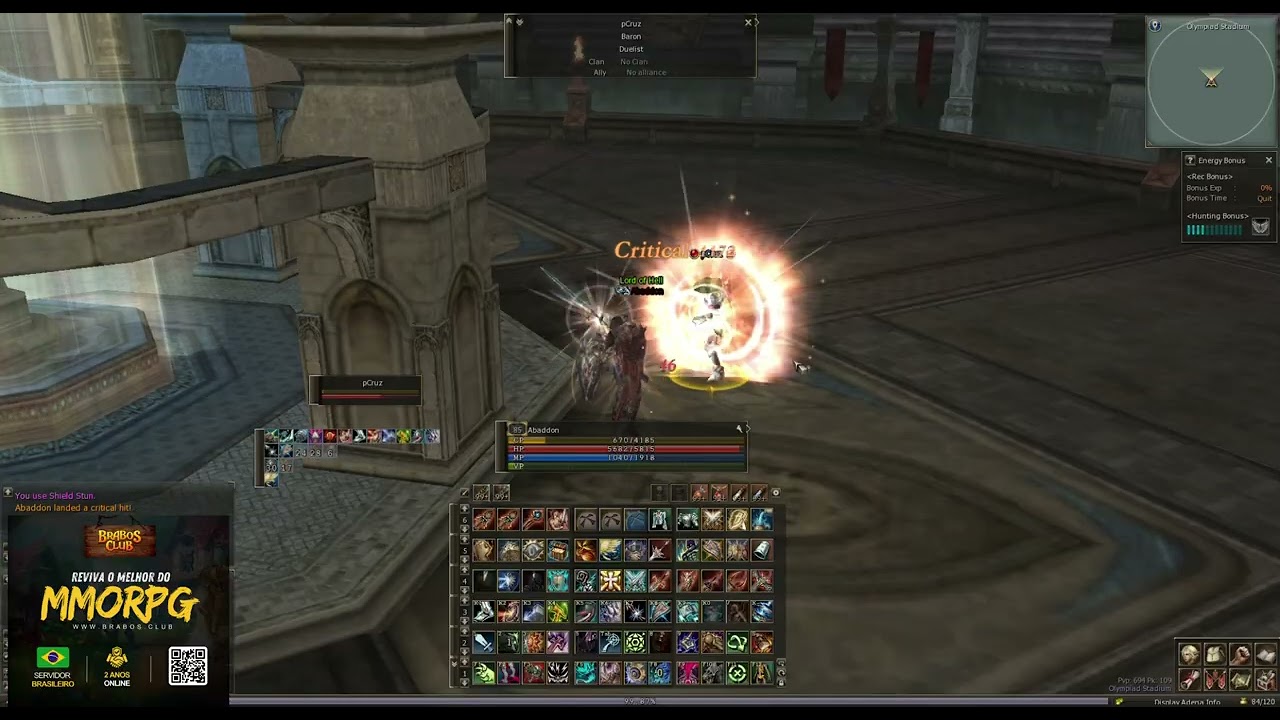 Lineage 2 50x H5 - Hell Knight HERO - Olympiads gameplay