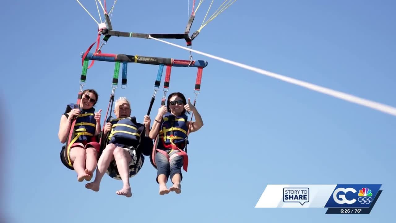 Minnesota man 'parasails into his 90s' on Fort Myers Beach