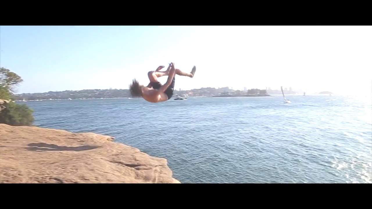 Cliff Jumping In Sydney Harbour