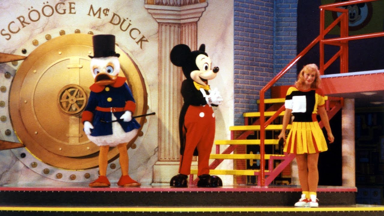 Disney Afternoon Show at Mickey's Starland 1991 - Disney World 20th with Roger Rabbit Surprise