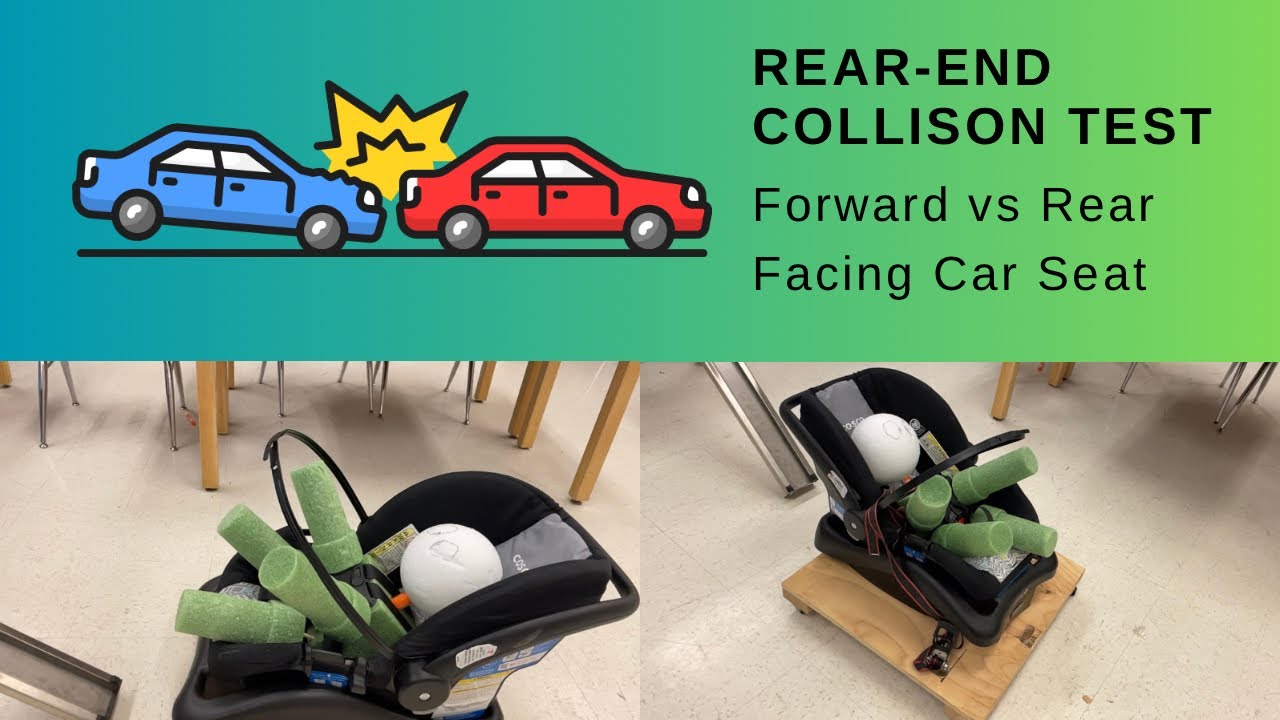 Rear-End Collision Test: Forward vs Rear Facing Car Seat