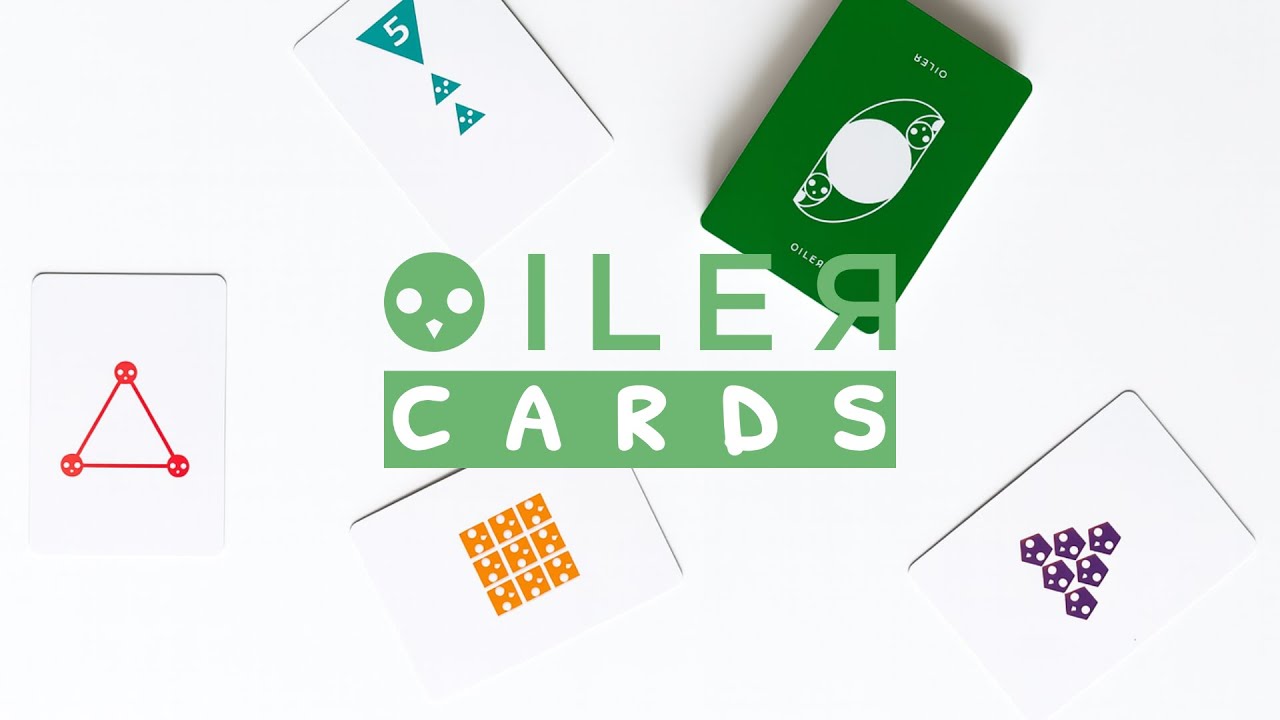 Carte da gioco di matematica