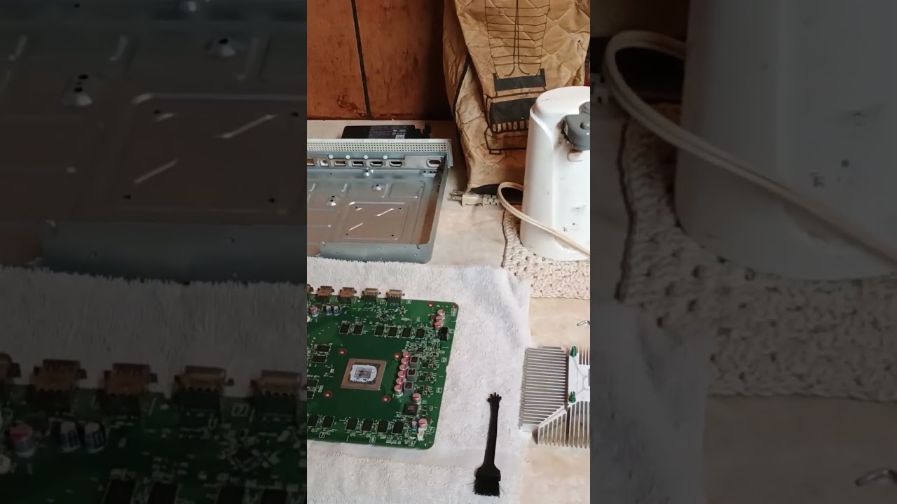 Xbox tear down and re thermal paste