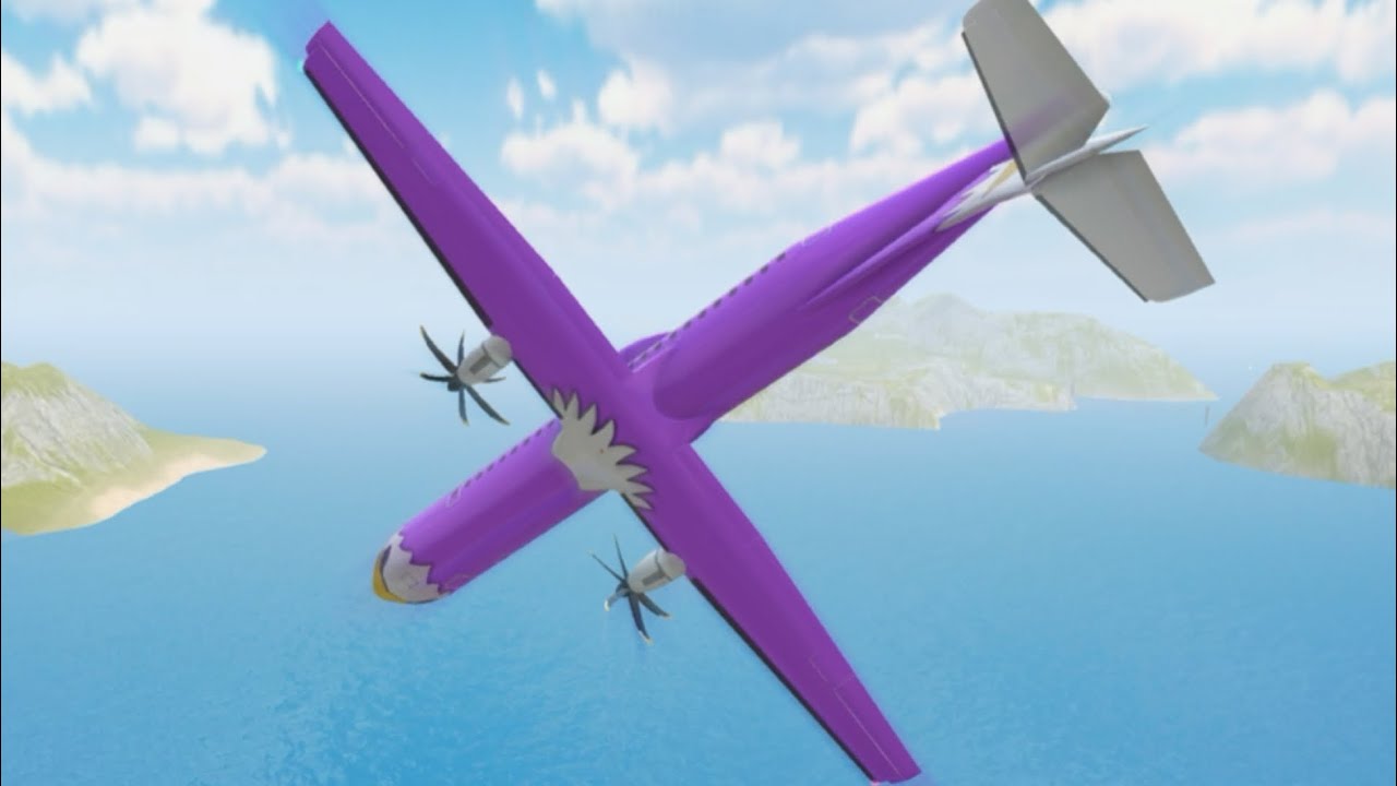 NOK Air Connection Flight 1703-Crash Animation