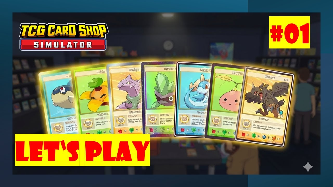 Wir eröffen den Rebellcard Shop! Let's Play:  TCG Card Shop Simulator Folge 1