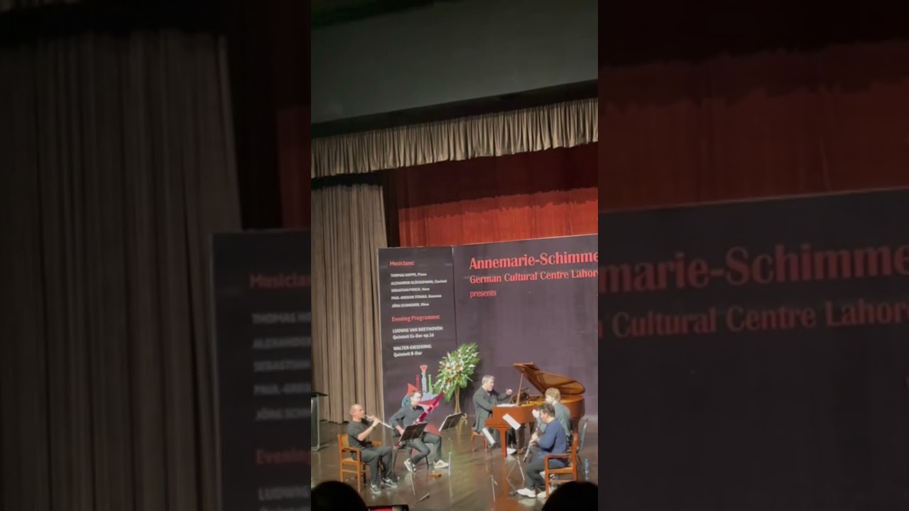 German Classical Music - Played by German Musicians at Alhamra Lahore 