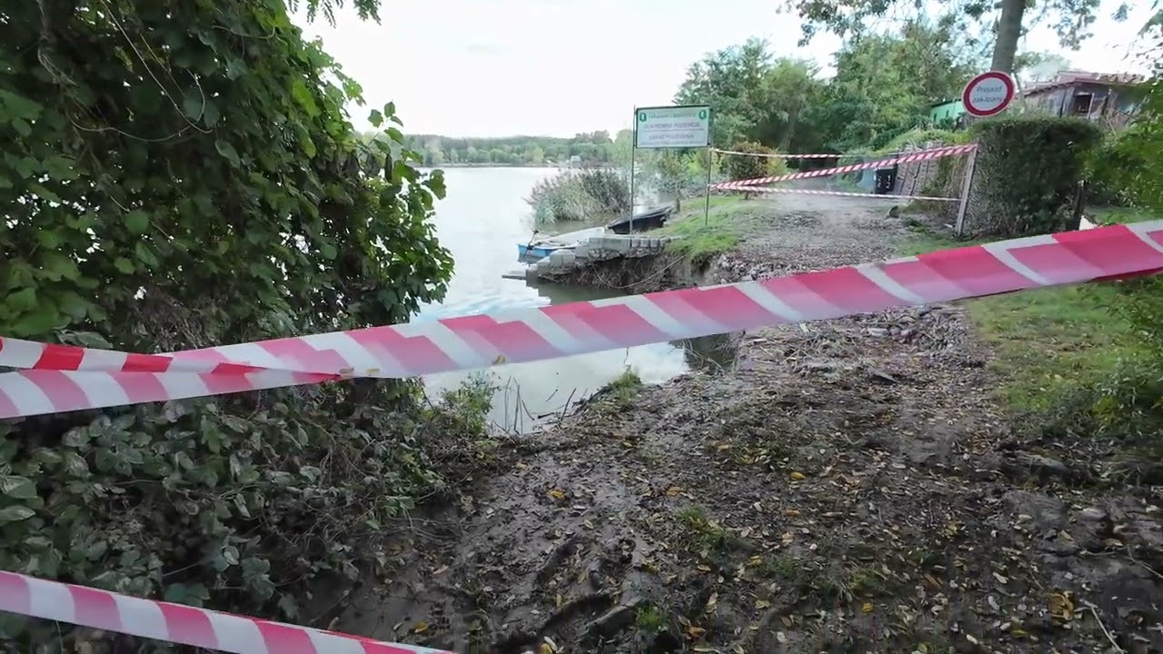 šulianske jazero, druha strana po povodni 24