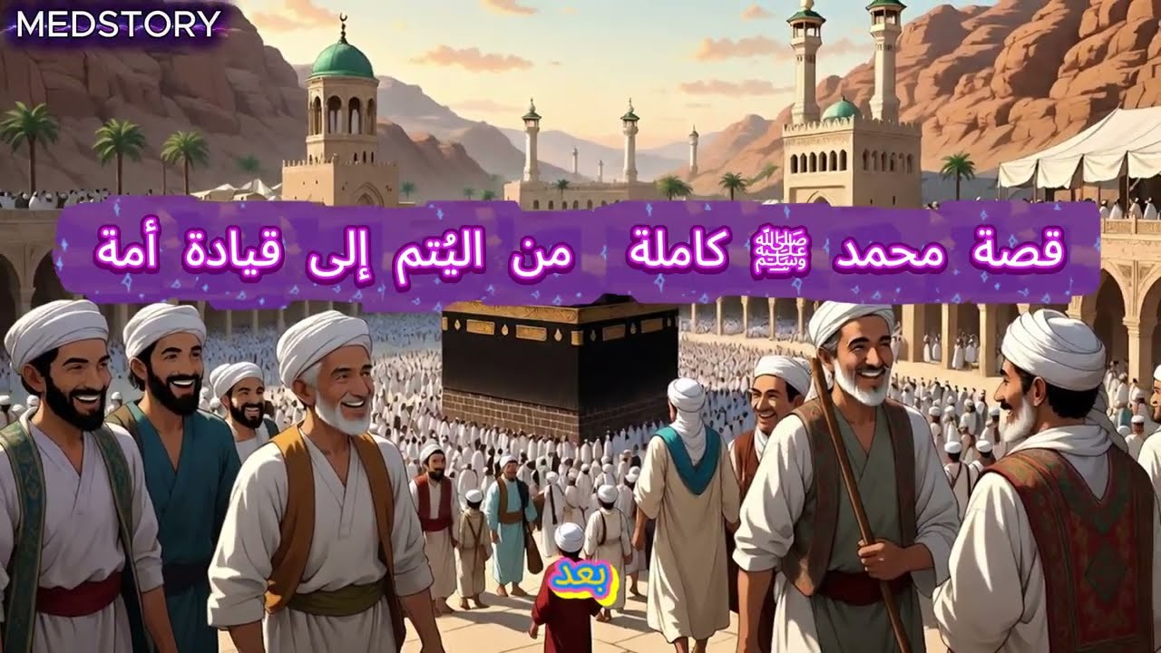 رحلة النور التي غيّرت العالم | قصة النبي محمد ﷺ بأسلوب أنيمي ملحمي