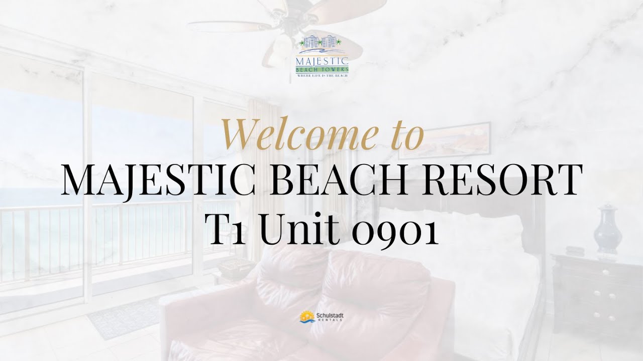 Majestic Beach Resort | T1 Unit 0901 Gulf View 4BR Condo in Panama City Beach