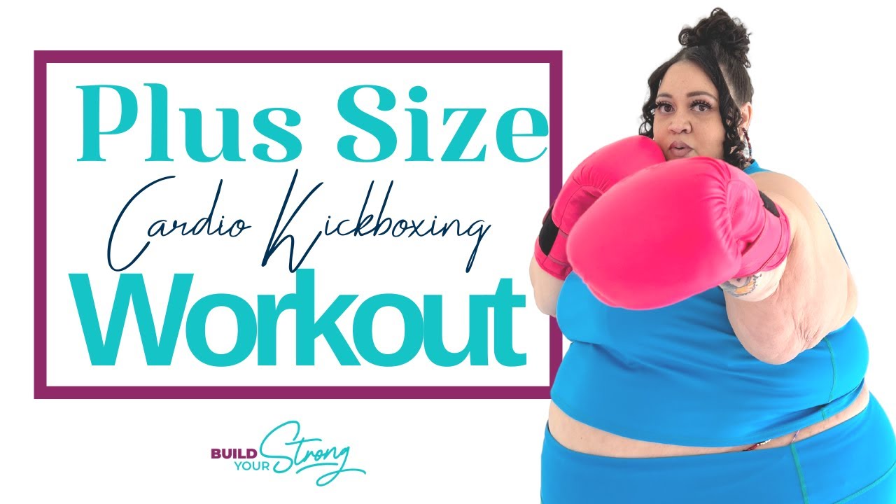 Plus Size Cardio Kickboxing Workout Routine 5 Easy Moves
