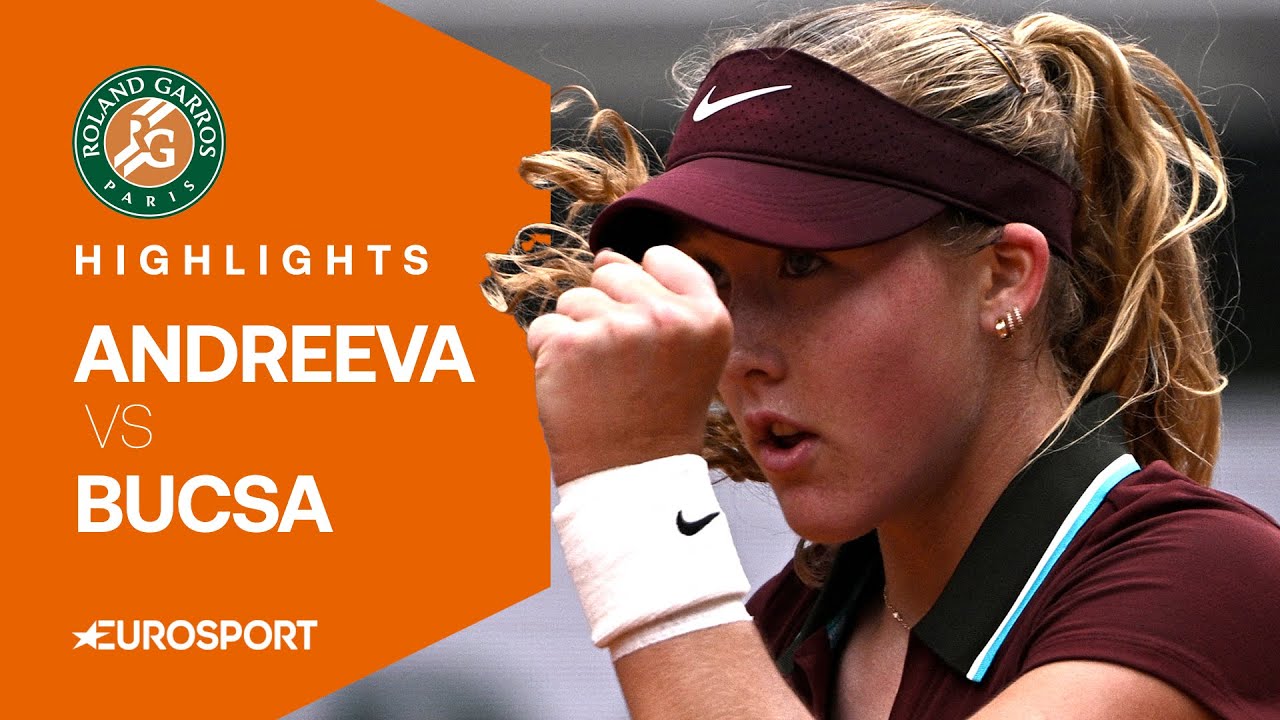 Mirra Andreeva vs Cristina Bucsa | Round 1 | French Open 2025 Highlights 🇫🇷