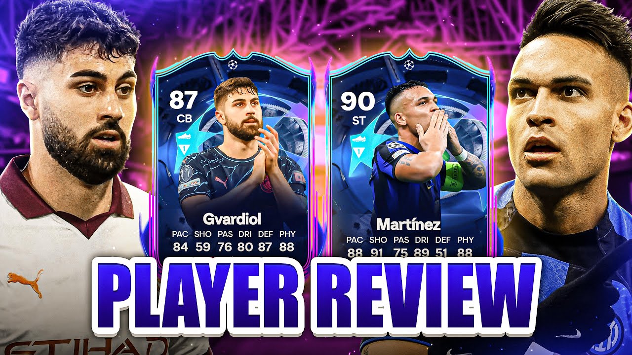 EA FC 24: LAUTARO MARTINEZ und GVARDIOL RTTF Player Review