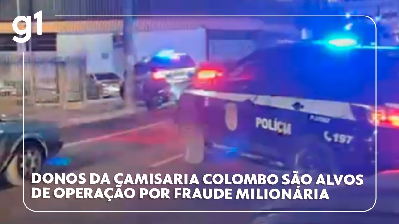 Donos da Camisaria Colombo s&atilde;o alvos de opera&ccedil;&atilde;o por fraude milion&aacute;ria #g1
