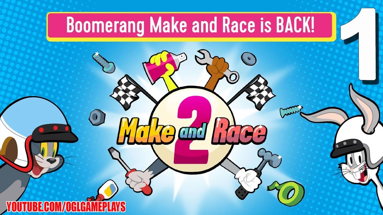 Boomerang Make and Race 2 - Cartoon Racing Game Part 1 (By Cartoon Network EMEA)