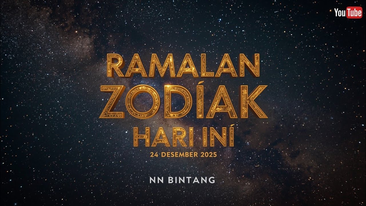 RAMALAN ZODIAK HARI INI 24 DESEMBER 2025