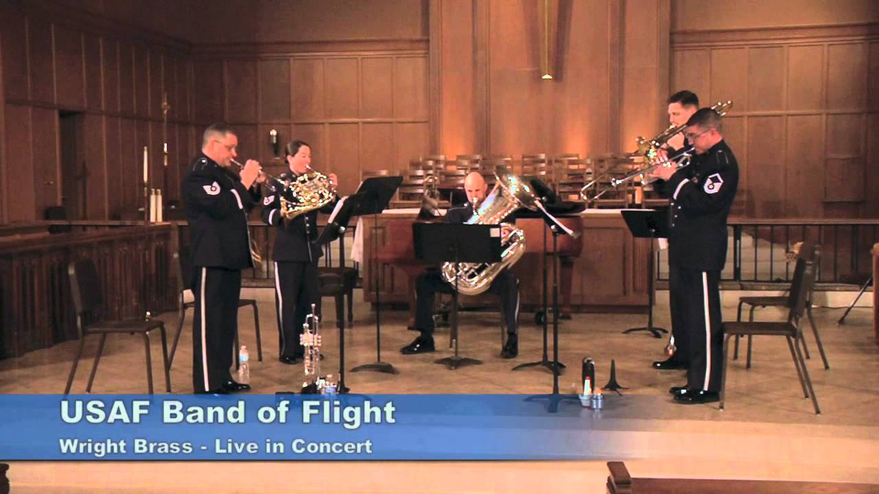 US National Anthem / Star Spangled Banner - USAF Band of Flight