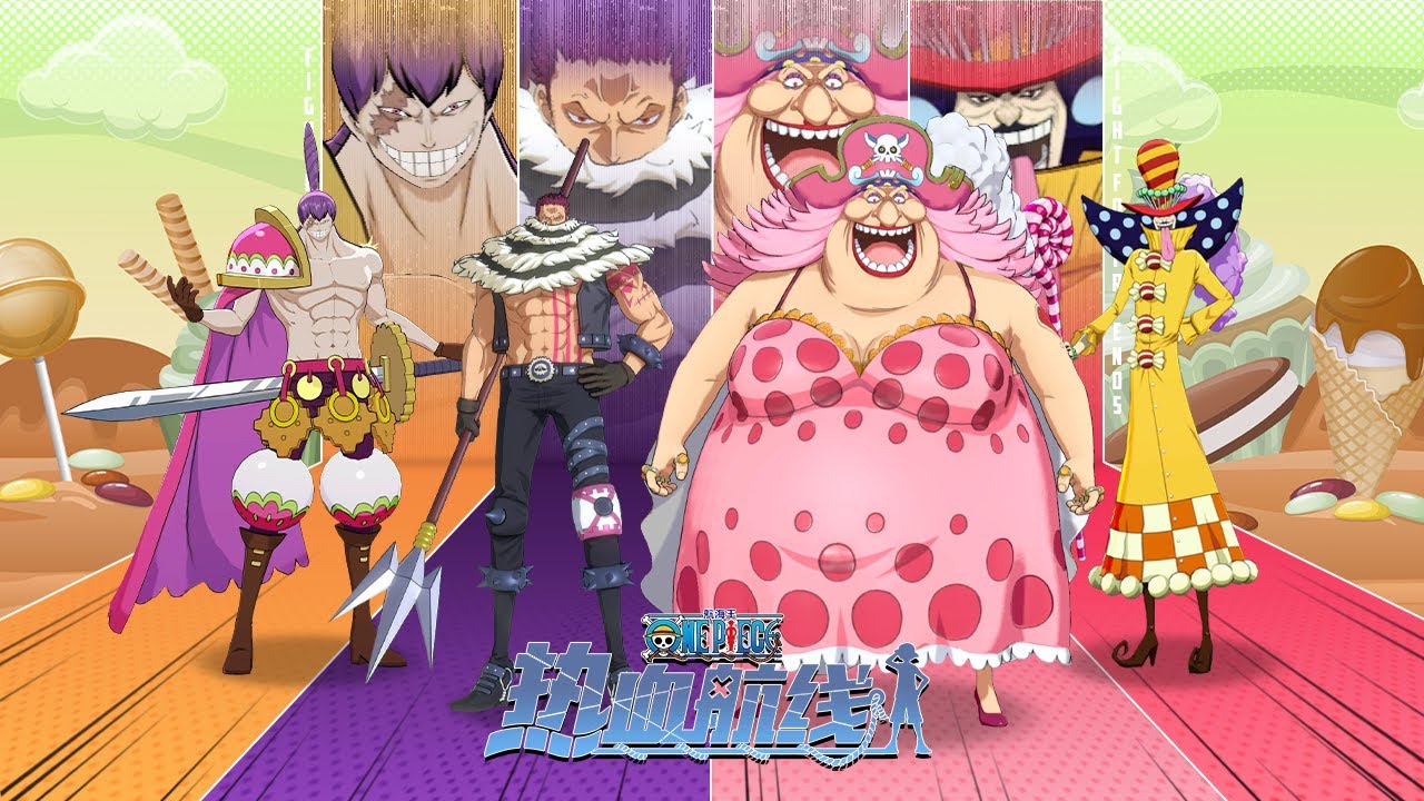 THE SWEETEST CHARACTERS IN ONE PIECE WORLD - CHARLOTTE FAMILY