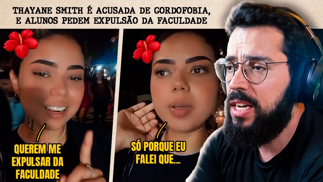 THAYANE FOI EXPULSA DA FACULDADE KKKKKKKKK