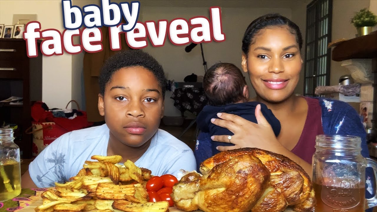 ROTISSERIE CHICKEN MUKBANG┃viens faire la connaissance d'Aaron