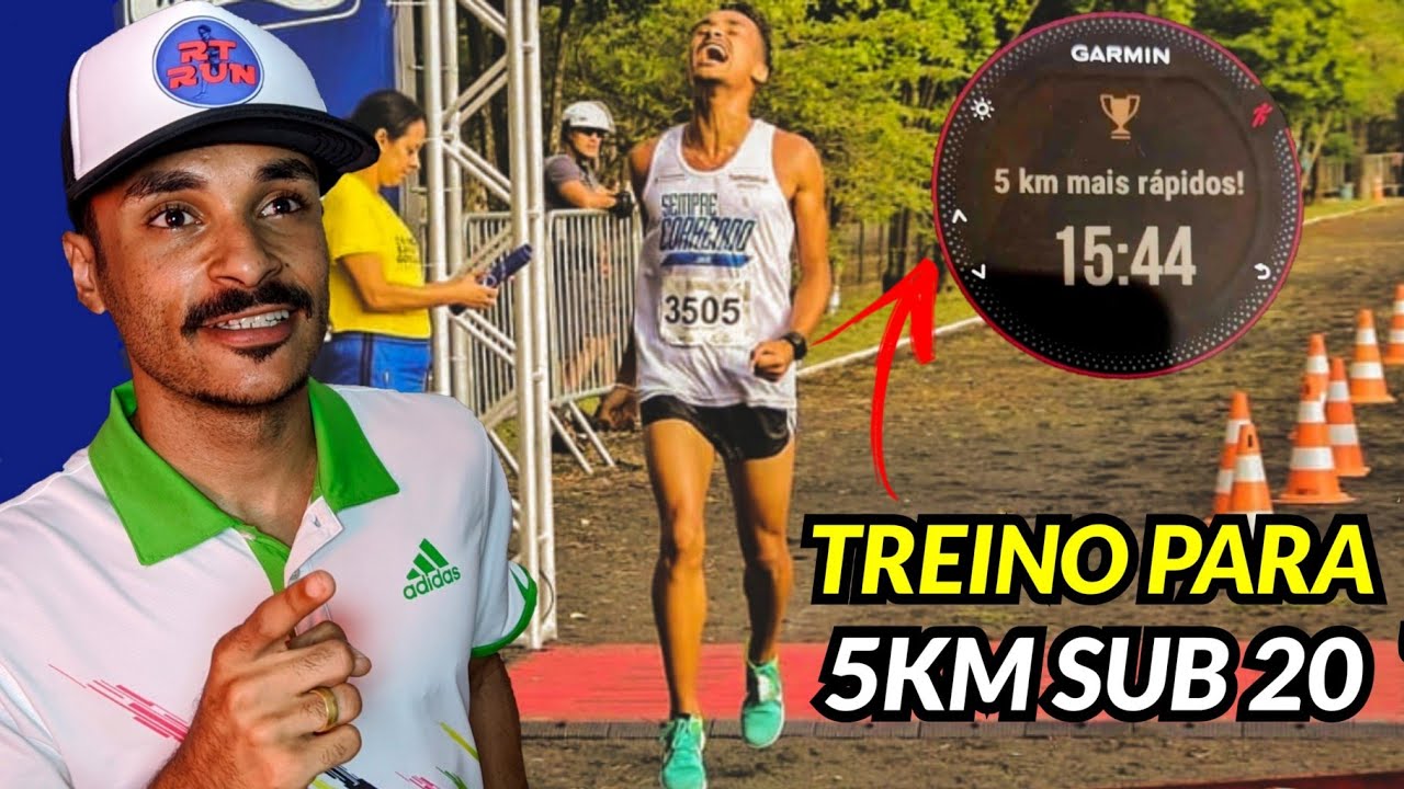 A FORMA MAIS RÁPIDA PARA CORRER OS 5KM ABAIXO DOS 20 MINUTOS | COMPROVADO