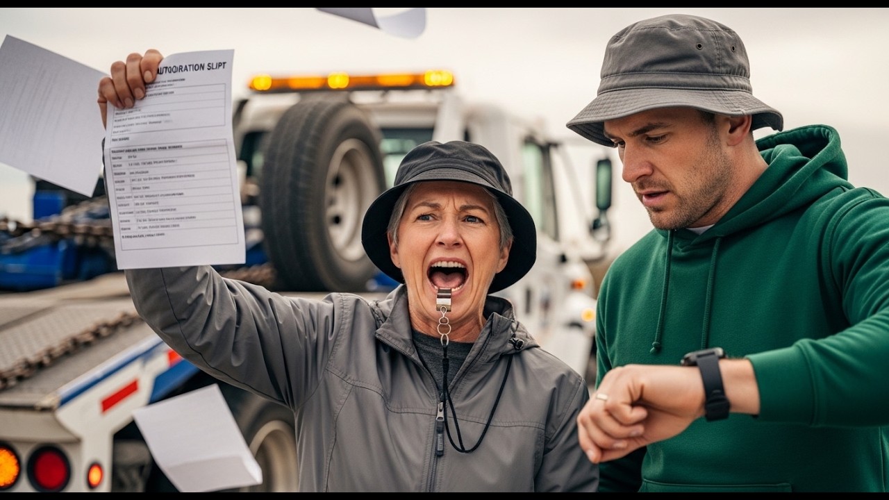 The Tow Authorization Slip She Waved Around Proved She Broke The Law