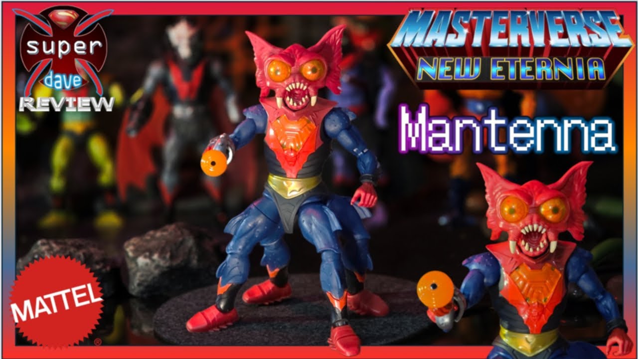 Обзор фигурки New Eternia Mantenna Masterverse Wave 19