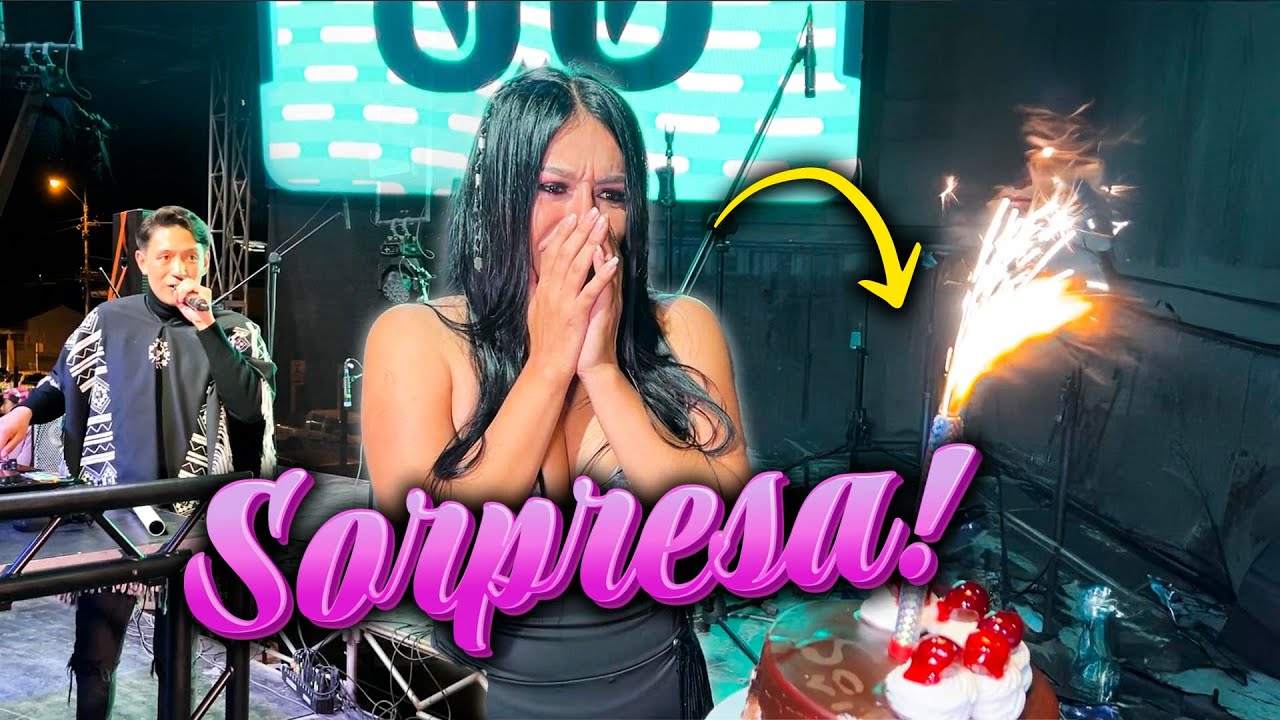 NO ME ESPER&Eacute; ESTA SORPRESA EN PLENO SHOW | Nathaly Pirish
