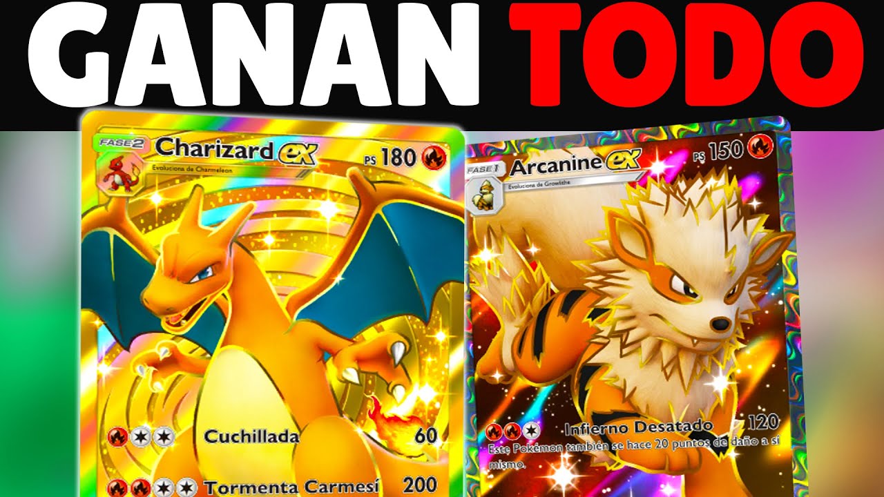 Por esto el MEJOR MAZO de Pokémon TCG Pocket junta Charizard y Arcanine...