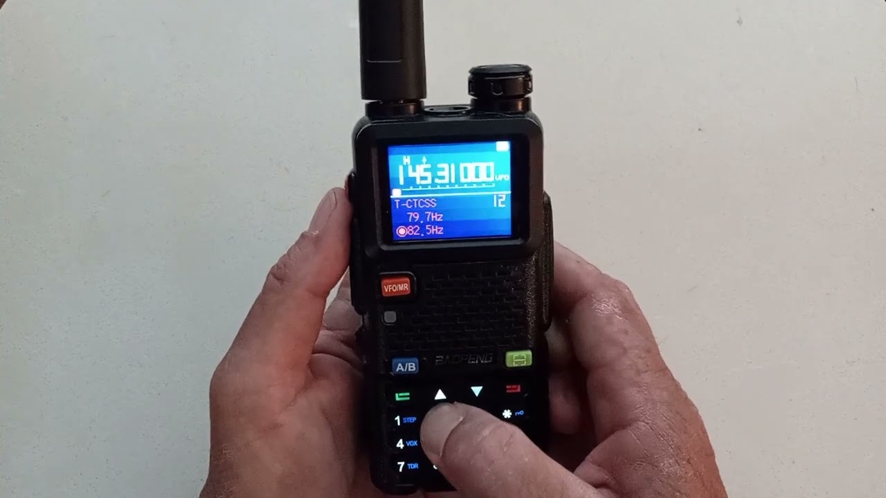 Faceplate Programming the Baofeng 5RM! #baofeng #5rm #faceplate