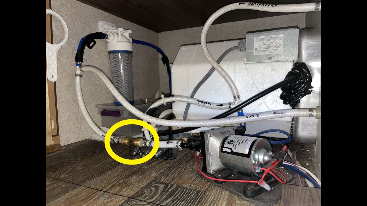 RV Shurflo Water Pump Check Valve Failure - Problem Resolved with 2 Modification Solutions Part #2