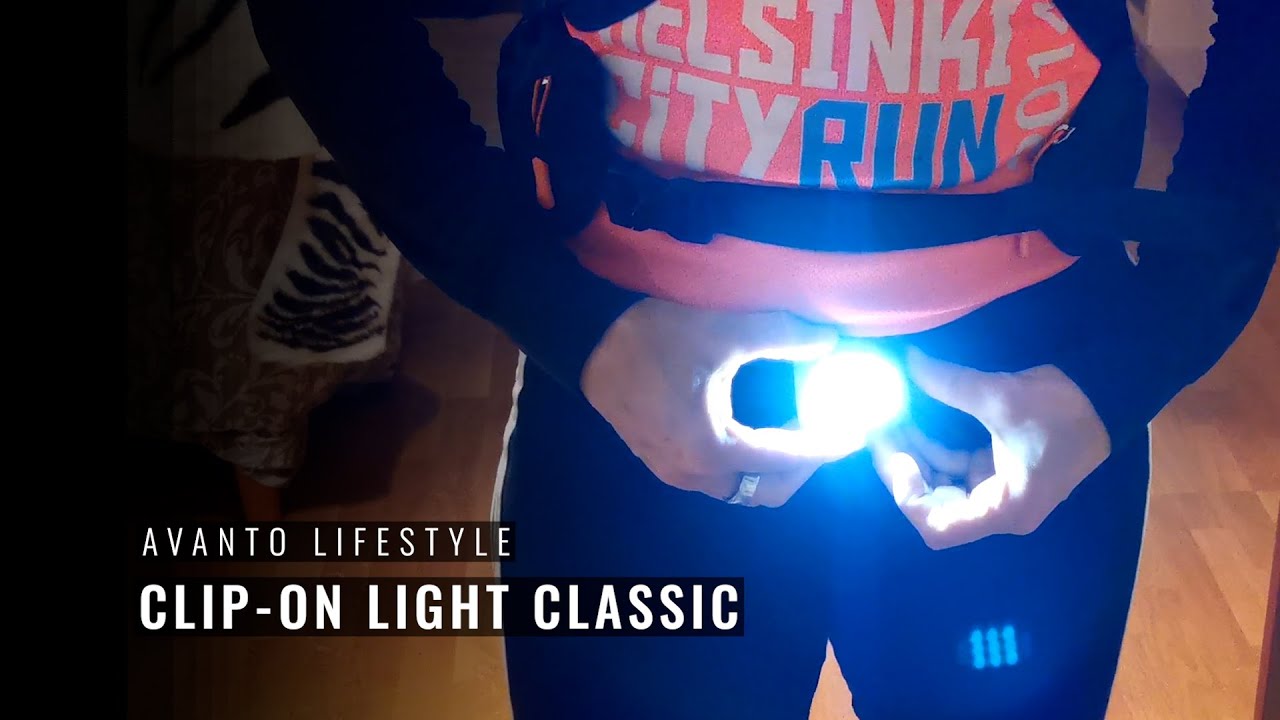 Clip-on Light Classic &ndash; Running Light With Magnetic Attachment for Extra Safety and Visibility