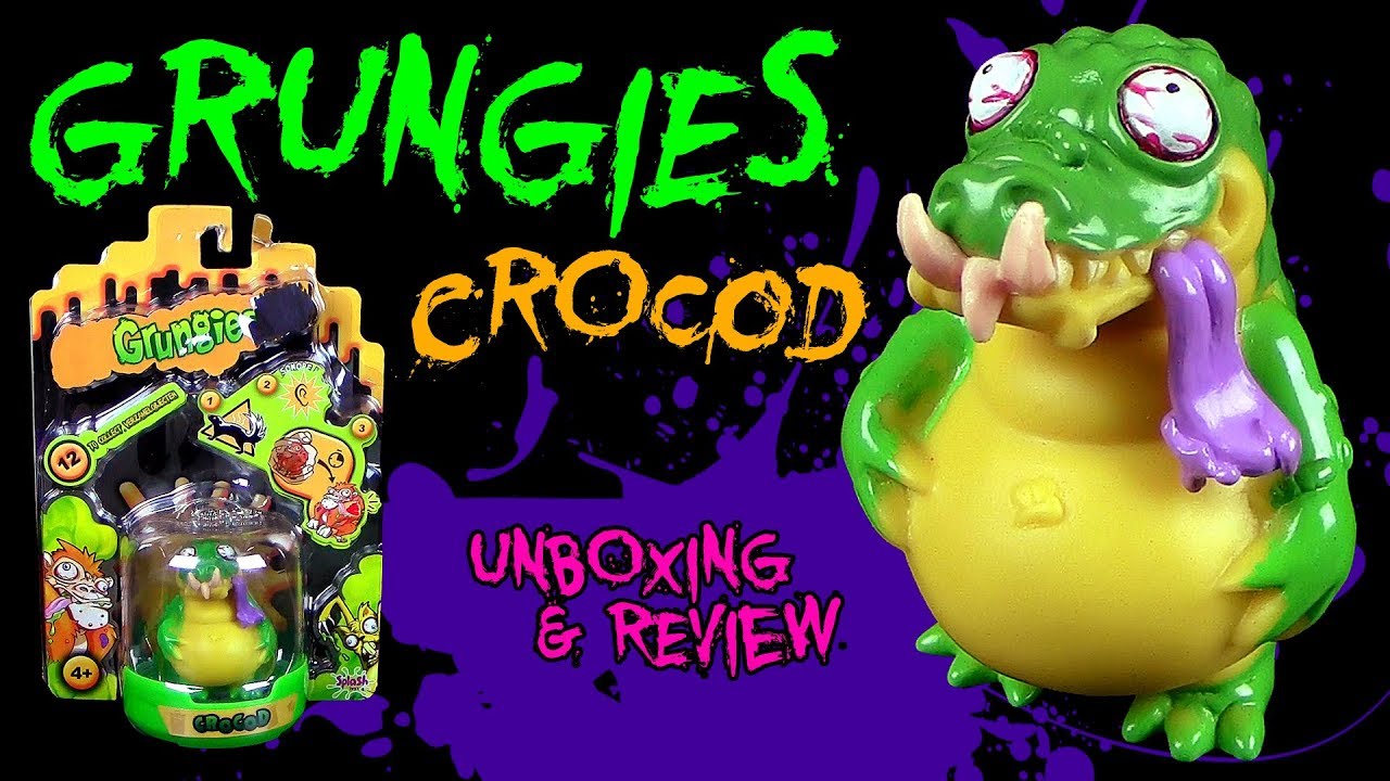 Stinky Grungies - Crocod - Unboxing & Review - stinkende & quietschende Zombie Tiere