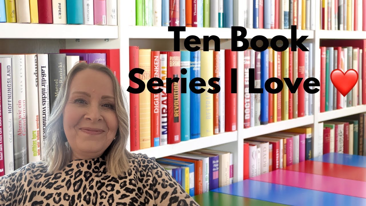 The Ten Top Book Series I Love and Still Read Every New Book Release 