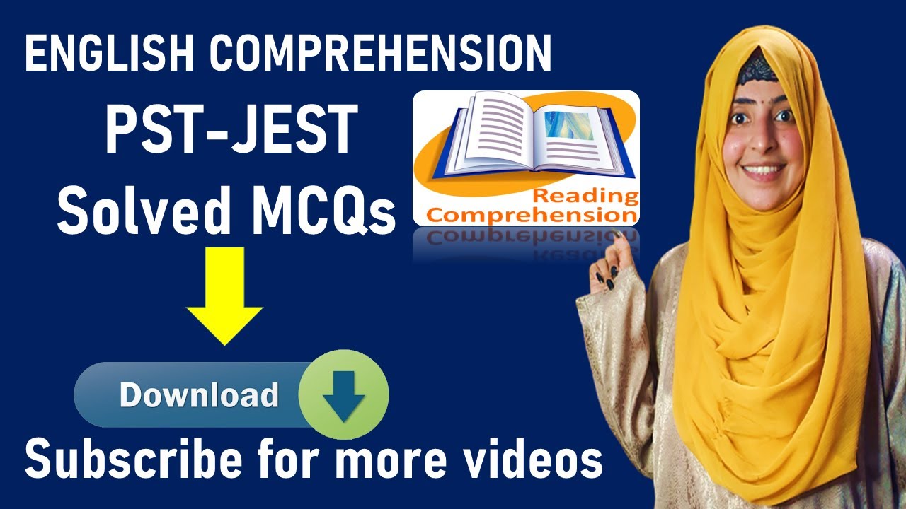 Reading comprehension skills | Reading comprehension strategies | PST JEST HST Test Preparation