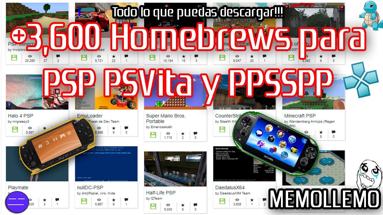 Tu PSP no será el Mismo después de Esto | Mas de 3000 Homebrews |