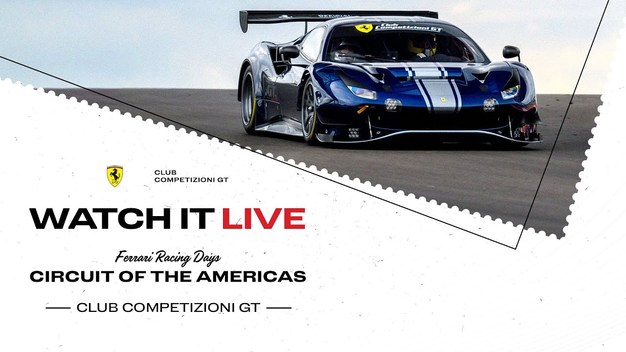 Ferrari Racing Days - Club Competizioni GT at Cota