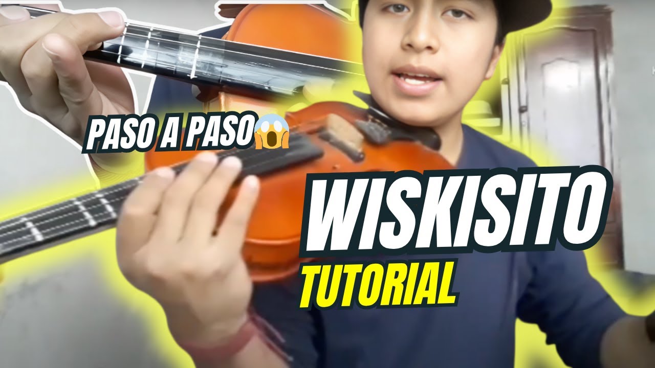 😱 ¡SUENA WISKISITO Y SE SIENTE LA FIESTA! 🎉 TUTORIAL VIOLÍN #25 | Música Otavaleña 🔥