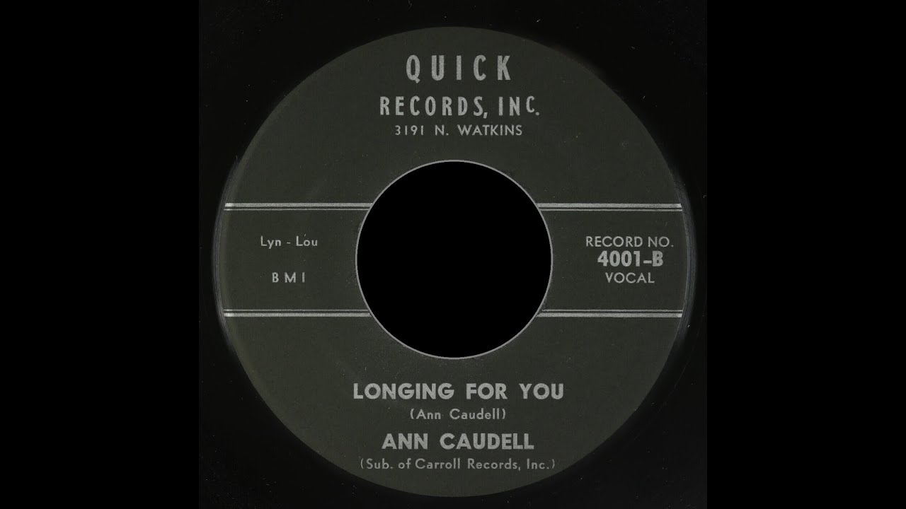 Ann Caudell -  Longing For You  - QUICK