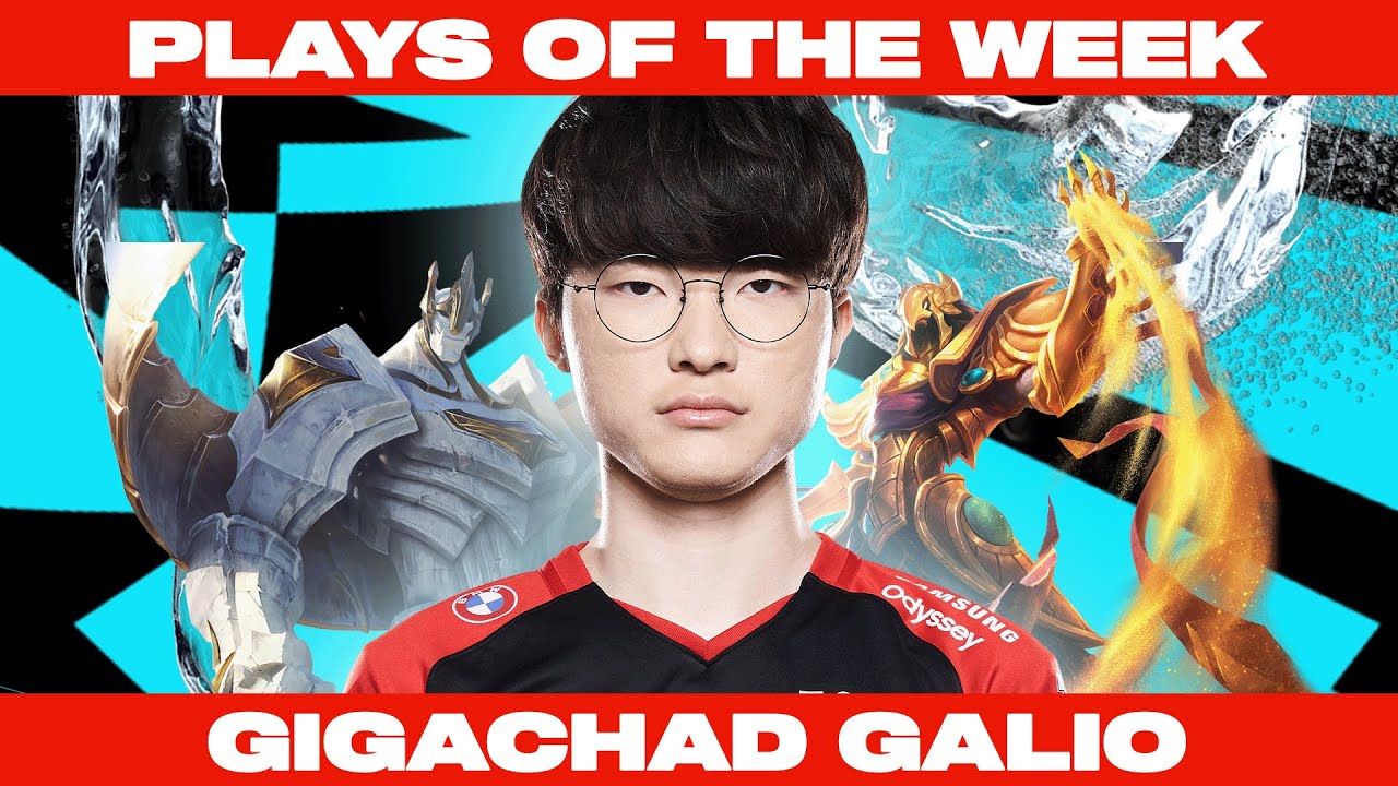 Faker&rsquo;s HUGE 5-MAN Galio Taunt! | Plays of the Week